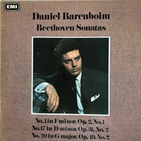 Angel Red Line : Barenboim - Beethoven Sonatas 1, 17 & 20